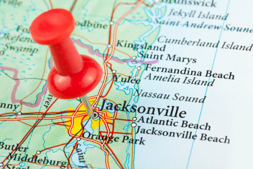 jacksonville map