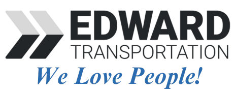 edward transportation logo and tagline